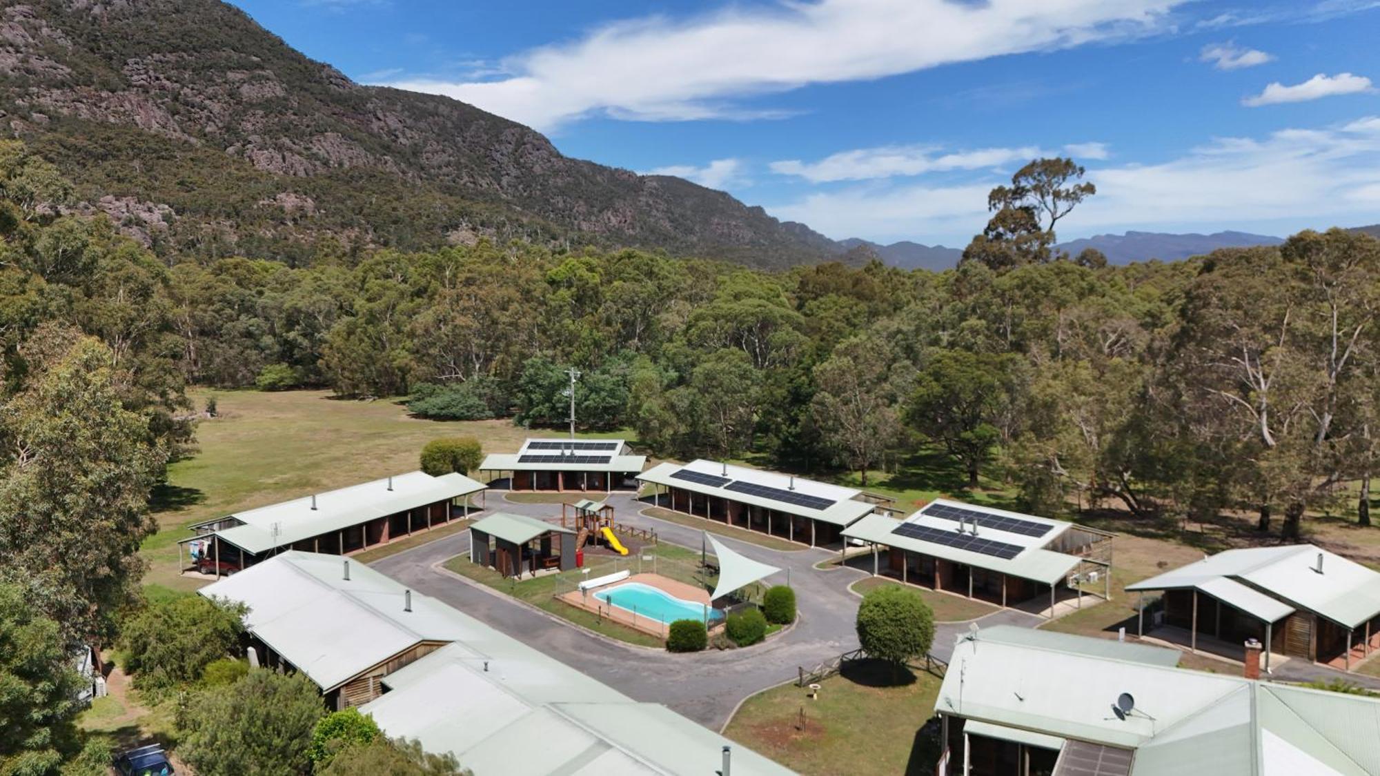 Halls Gap Log Cabins Eksteriør billede